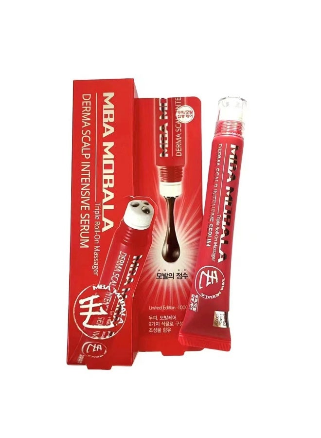 MBA Roll-on Hair Growth Essence, Red Enhanced Version - High-Energy Anti-Hair Loss Roll-on for Targeted Care and Stronger Hair Follicles - Image 1